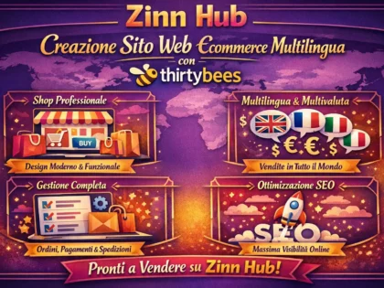 creazione sito web ecommerce multilingua con thirtybees