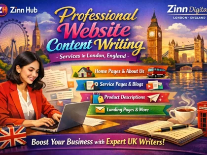 Professional Website Content Writing Services in London, England