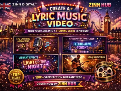 create a lyric music video