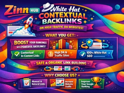 do white hat contextual backlinks on high traffic da website