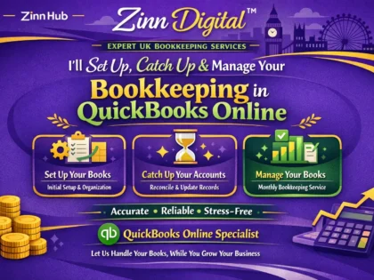 Set up, catch up and manage your bookkeeping in QuickBooks Online