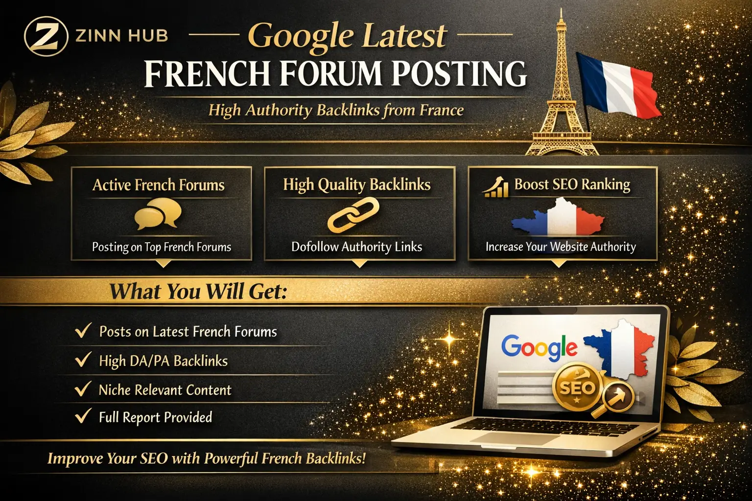 I Will Build High Authority French Forum Backlinks For France Seo 1 Google Latest French Forum Posting France Linkbuilding High Authority Backlink