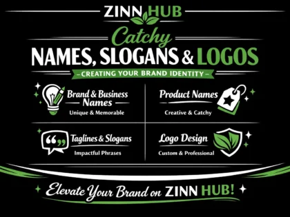 develop catchy brand name