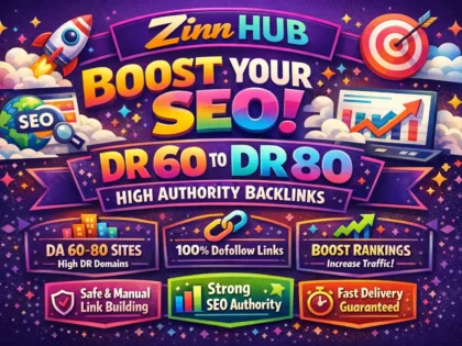 do DR 60 to DR 80 high authority seo dofollow backlinks