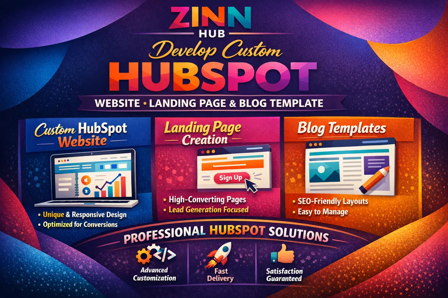 Develop Custom Hubspot Website, Landing Page And Blog Template 1 Develop Custom Hubspot Website