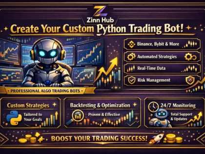 create a custom python trading bot on binance