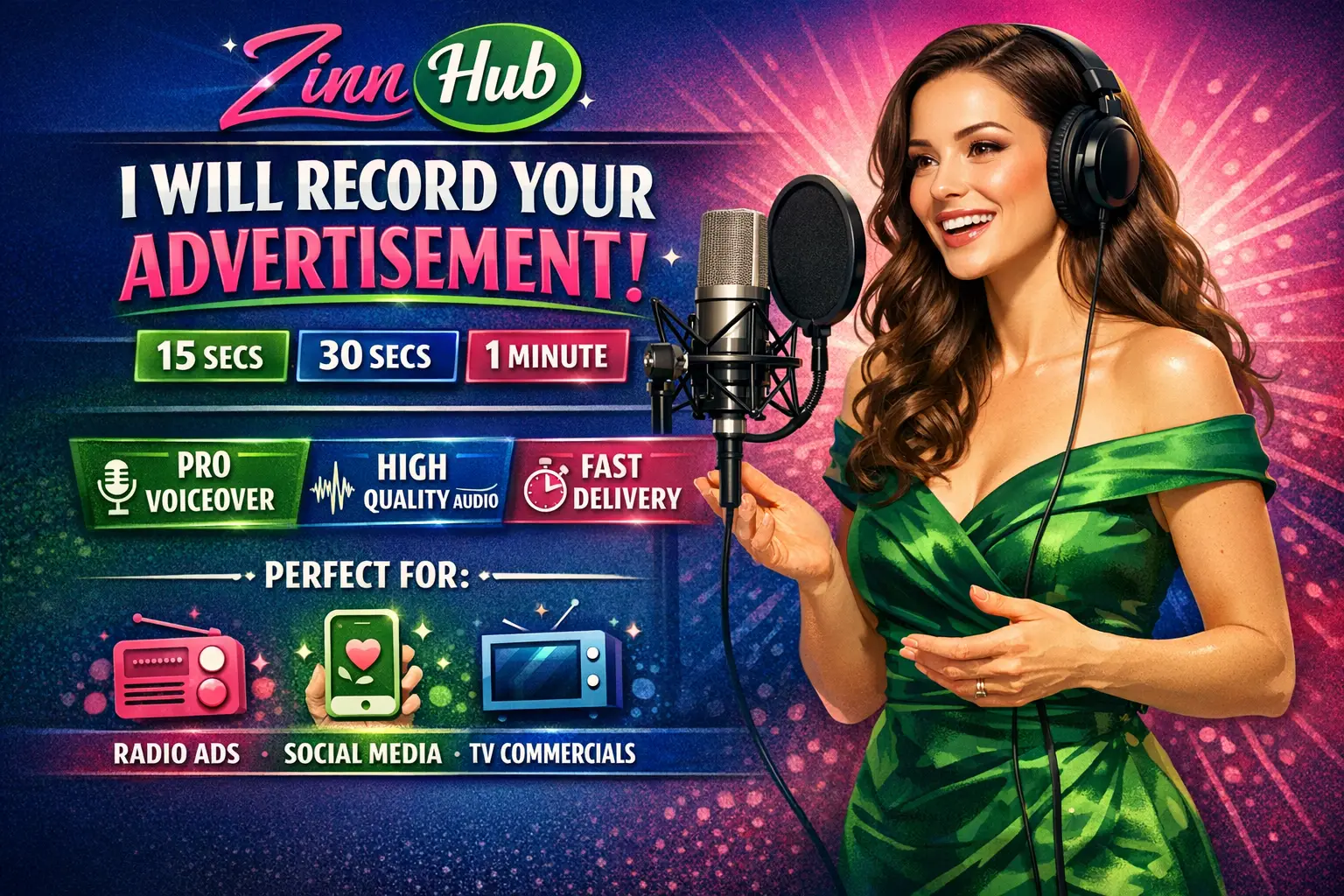 Record Your 15 Or 30 Secs Or 1 Min Adv 1 Record Your 15 Or 30 Secs Or 1 Min Adv