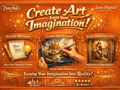 create art based on your imagination