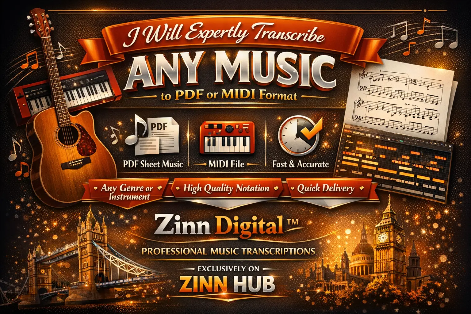 I Will Expertly Transcribe Any Music To Pdf Or Midi Format 1 I Will Expertly Transcribe Any Music To Pdf Or Midi Format