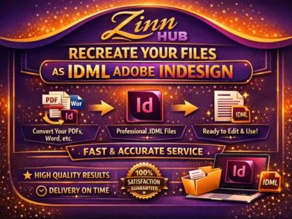 recreate your files as idml adobe indesign
