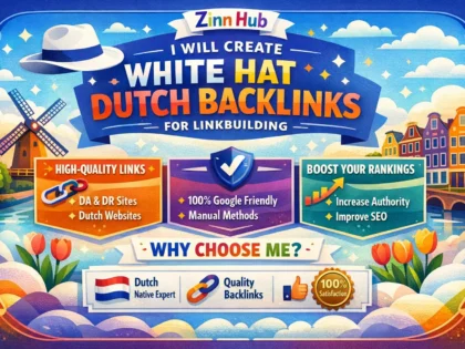 Create White Hat Dutch Backlinks For Linkbuilding