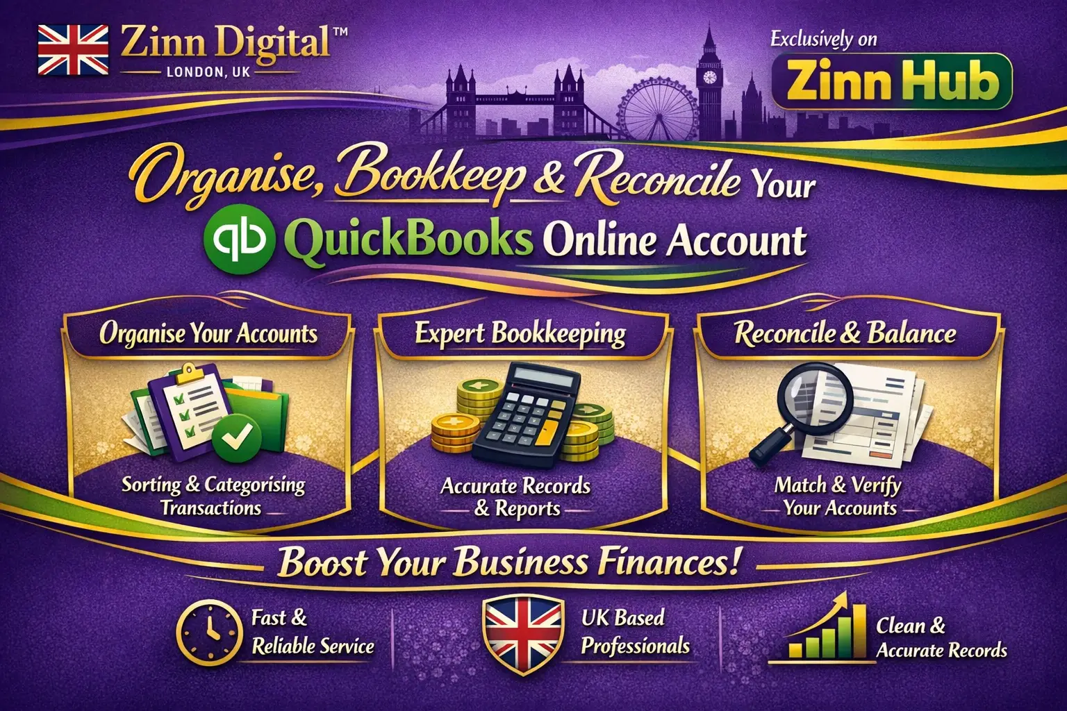 Organise, Bookkeep And Reconcile Your Quickbooks Online Account 1 Organise