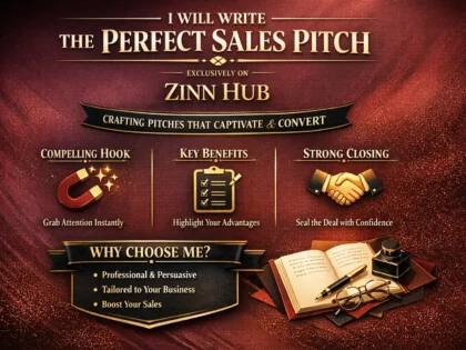 write the perfect sales pitch