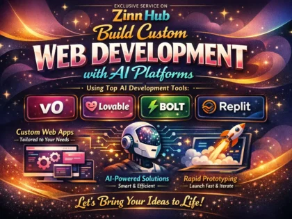 build custom web development with ai platform v0