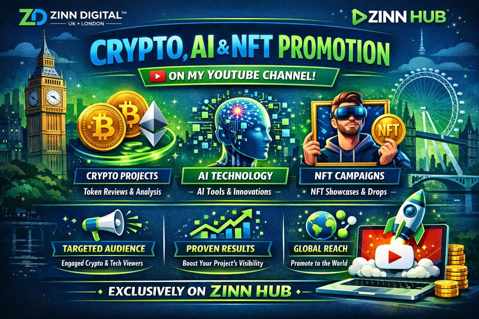 I'Ll Provide Crypto, Ai And Nft Promotion On My Youtube Channel 1 I'Ll Provide Crypto