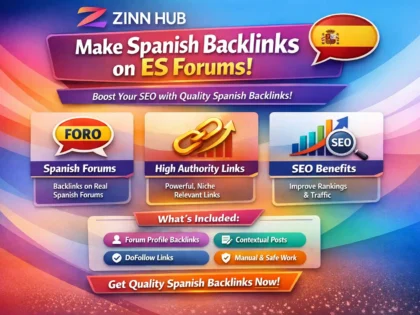 make spanish backlinks on es forums