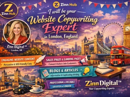 Be your website copywriting expert in London