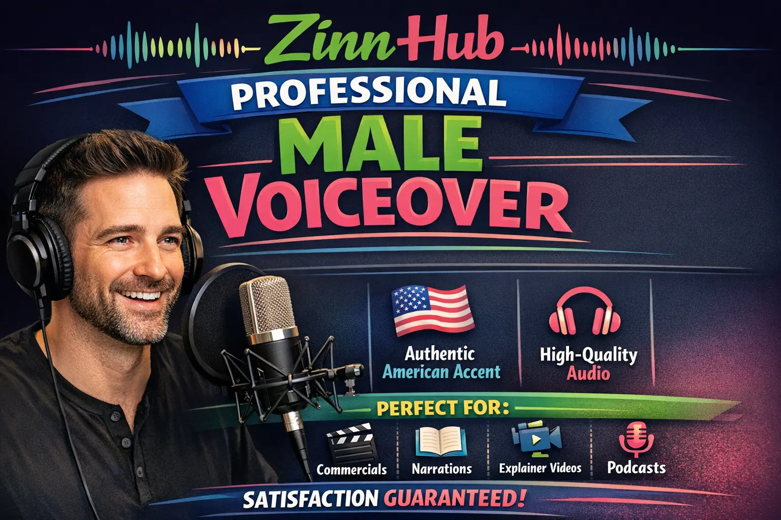 Record A Clear Professional Deep Engaging American English Male Voiceover 1 Record A Clear Professional Deep Engaging American English Male Voiceover