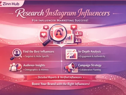 research instagram influencer for influencer marketing and influencer research