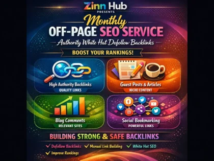 Do Monthly Off Page Seo Service Using Authority White Hat Dofollow Backlink