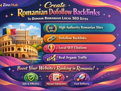 Create Roman Dofollow Backlinks Ro Domain Romanian Local Seo Sites