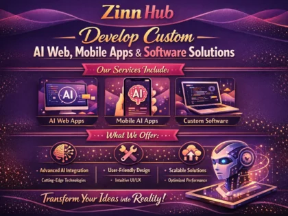 develop custom ai web