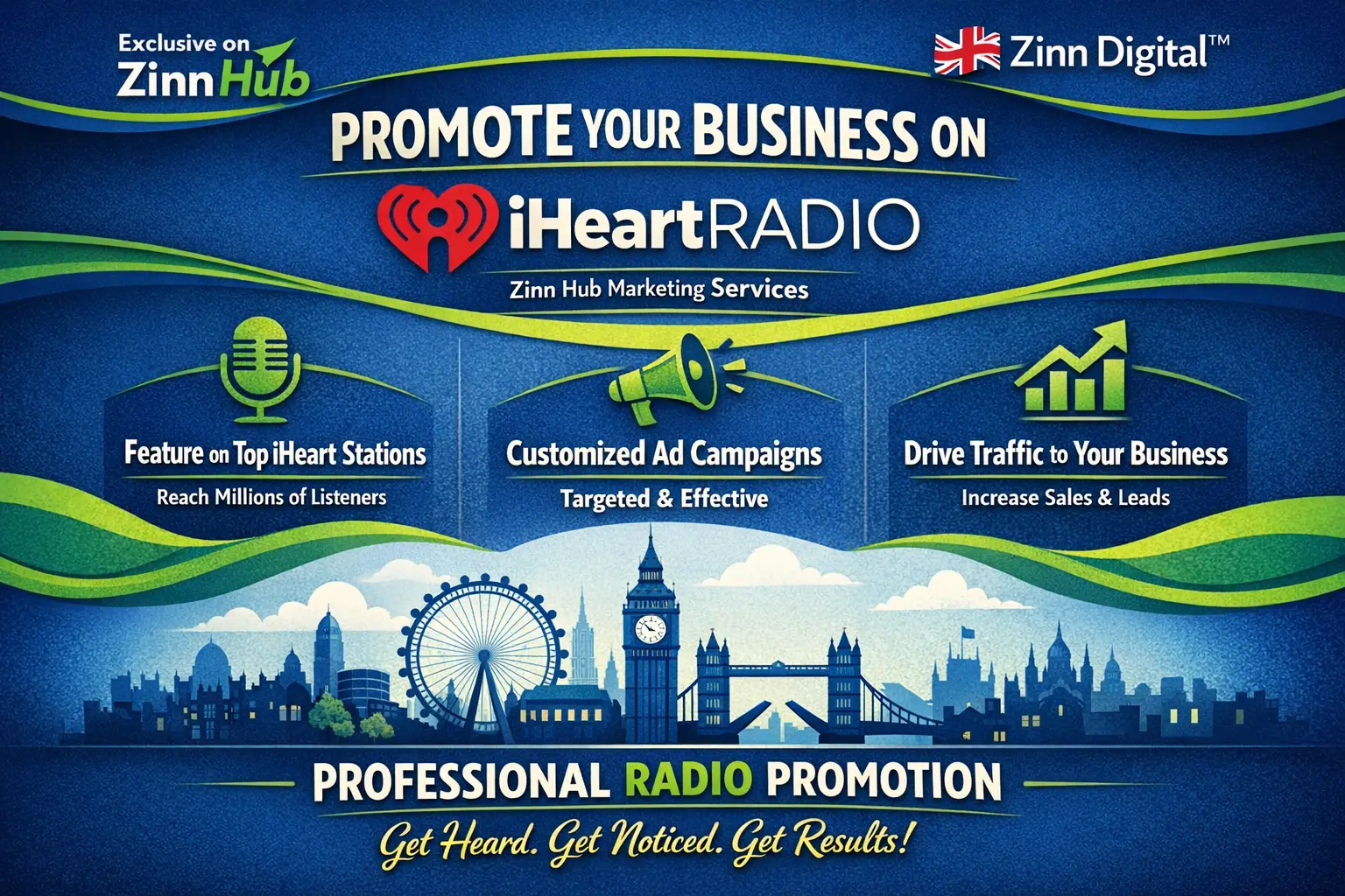 Promote Your Business On Iheart Radio - Zinn Hub Marketing Services 1 Promote Your Business On Iheart Radio - Zinn Hub Marketing Services