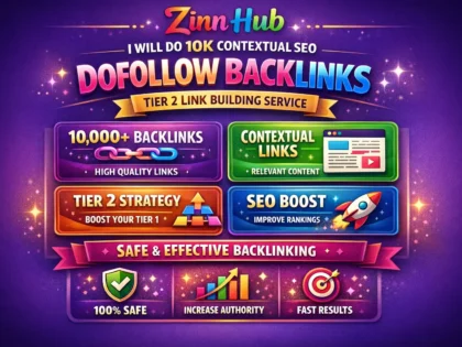 do 10k contextual seo dofollow backlinks tier 2 linkbuilding service