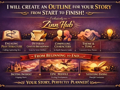 create an outline for your story from start to finish