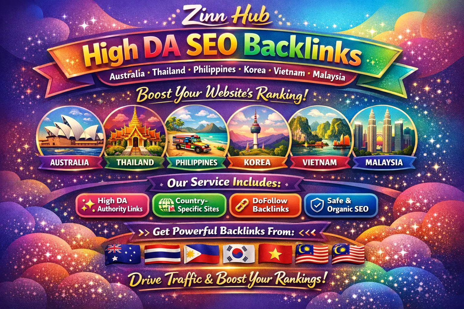 High Da Seo Backlinks Australia, Thailand, Philippines, Korea, Vietnam, Malaysia 1 High Da Seo Backlinks Australia