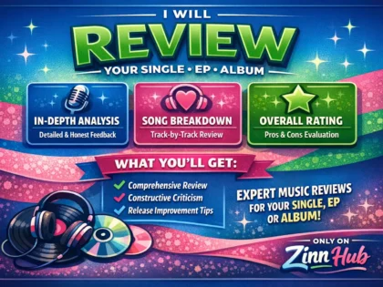 create an in depth review of your single ep album