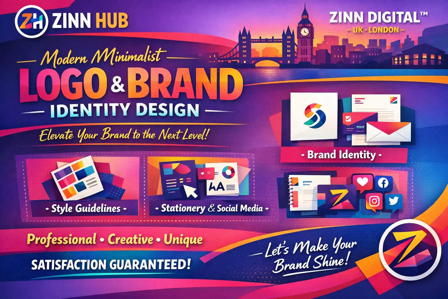 Create Modern Minimalist Business Logo Design And Brand Identity 2 Create Modern Minimalist Business Logo Design And Brand Identity - Image 2