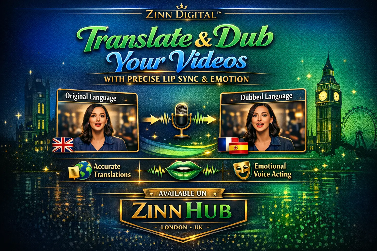 Translate Dub Your Videos With Precise Lip Sync And Emotion 1 Translate Dub Your Videos With Precise Lip Sync And Emotion