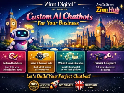 Create a bespoke AI chatbot for your business needs