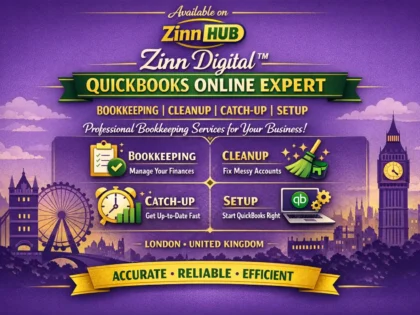 Provide QuickBooks Online bookkeeping, cleanup, catch-up, and setup services