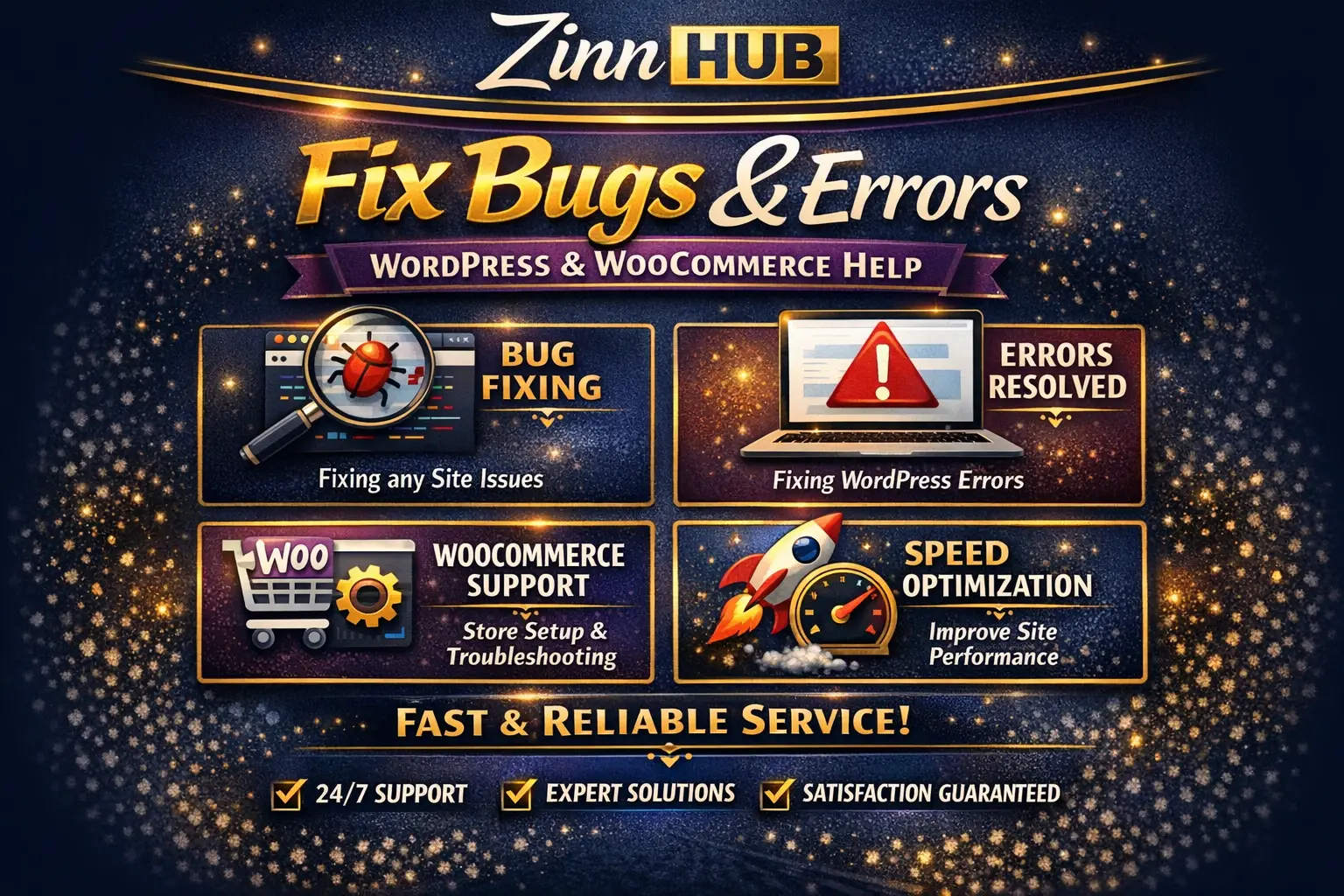 Fix Bugs, Errors And Provide Wordpress And Woocommerce Help 1 Fix Bugs