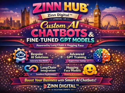 Custom AI Chatbots & Fine-Tuned GPT Models via LangChain & Hugging Face