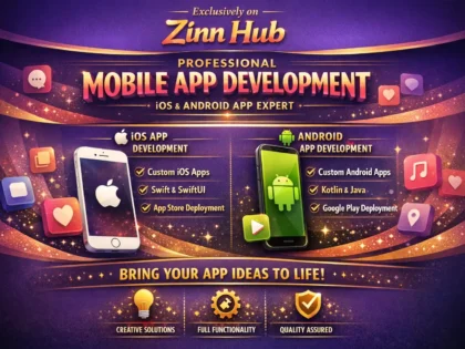 do mobile app development for ios app development and android app development