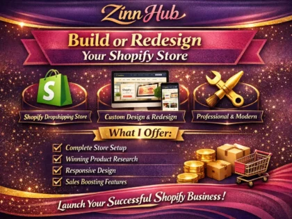 build a shopify dropshipping store