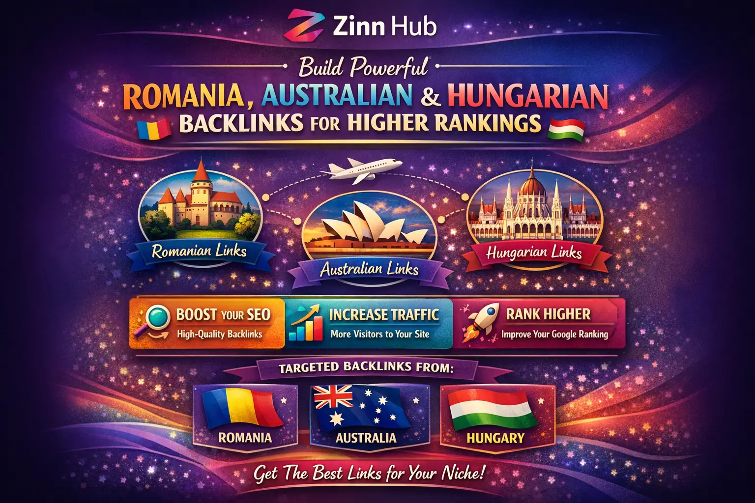 Build Powerful Romania, Australian, Hungarian Backlinks For Higher Rankings 1 Build Powerful Romania