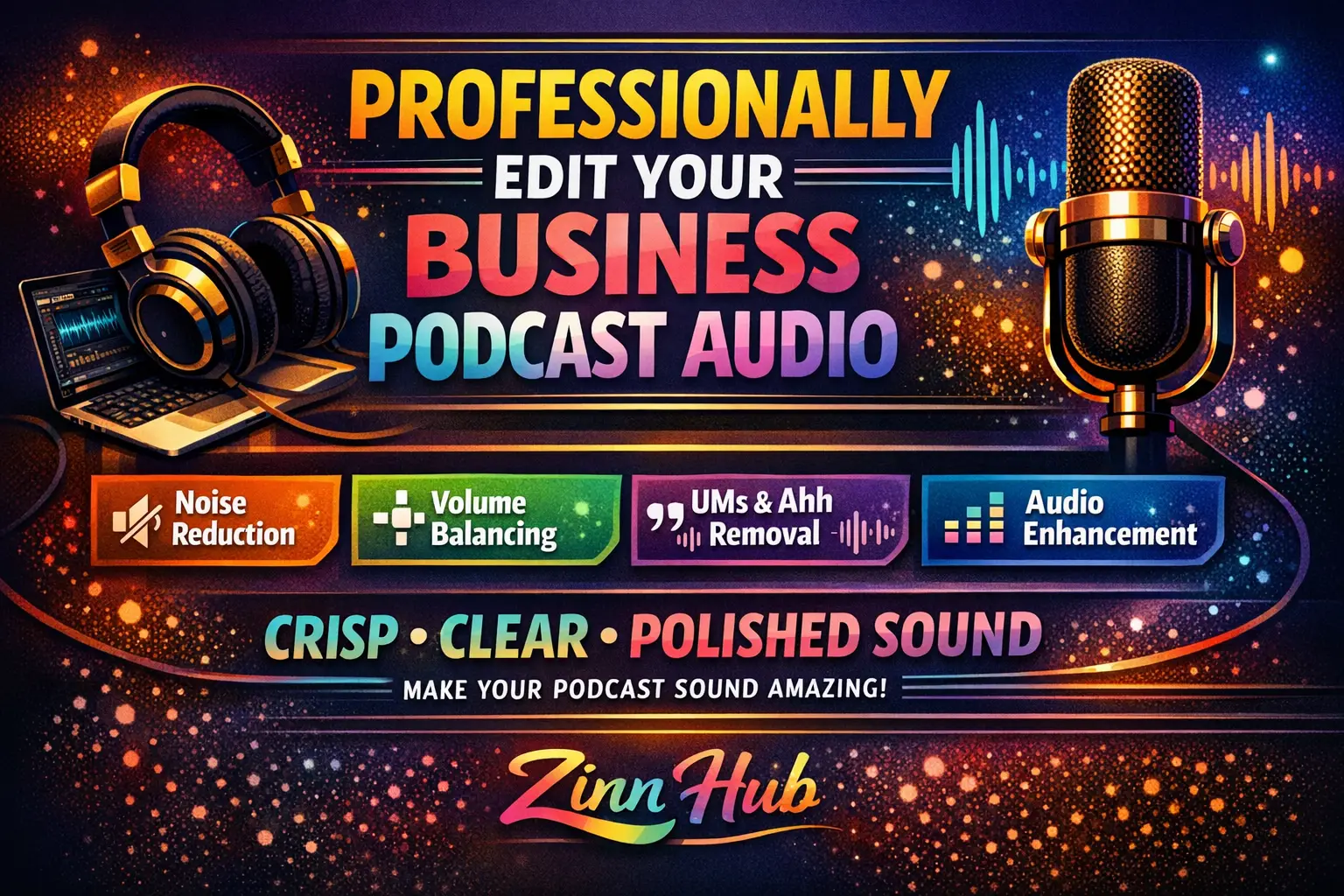 Professionally Edit Your Business Podcast Audio 1 Professionally Edit Your Business Podcast Audio