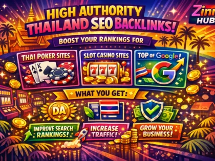high authority thailand SEO backlink for thai poker