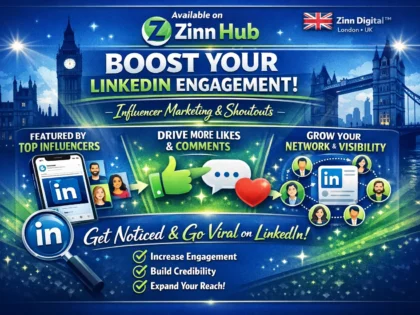 Boost LinkedIn post engagement through influencer marketing and shoutouts