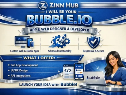 be your bubble io app and web designer and developer