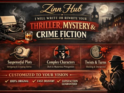 write or rewrite your thriller