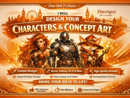 Do Character Design And Concept Art For You