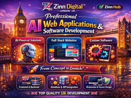 Professional AI web applications