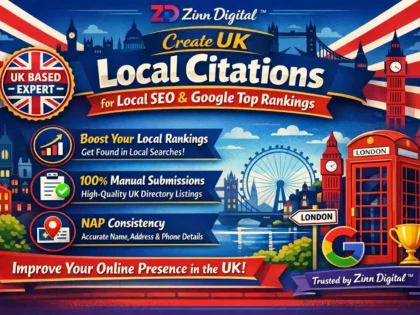 Create UK local citations for local SEO and Google top rankings