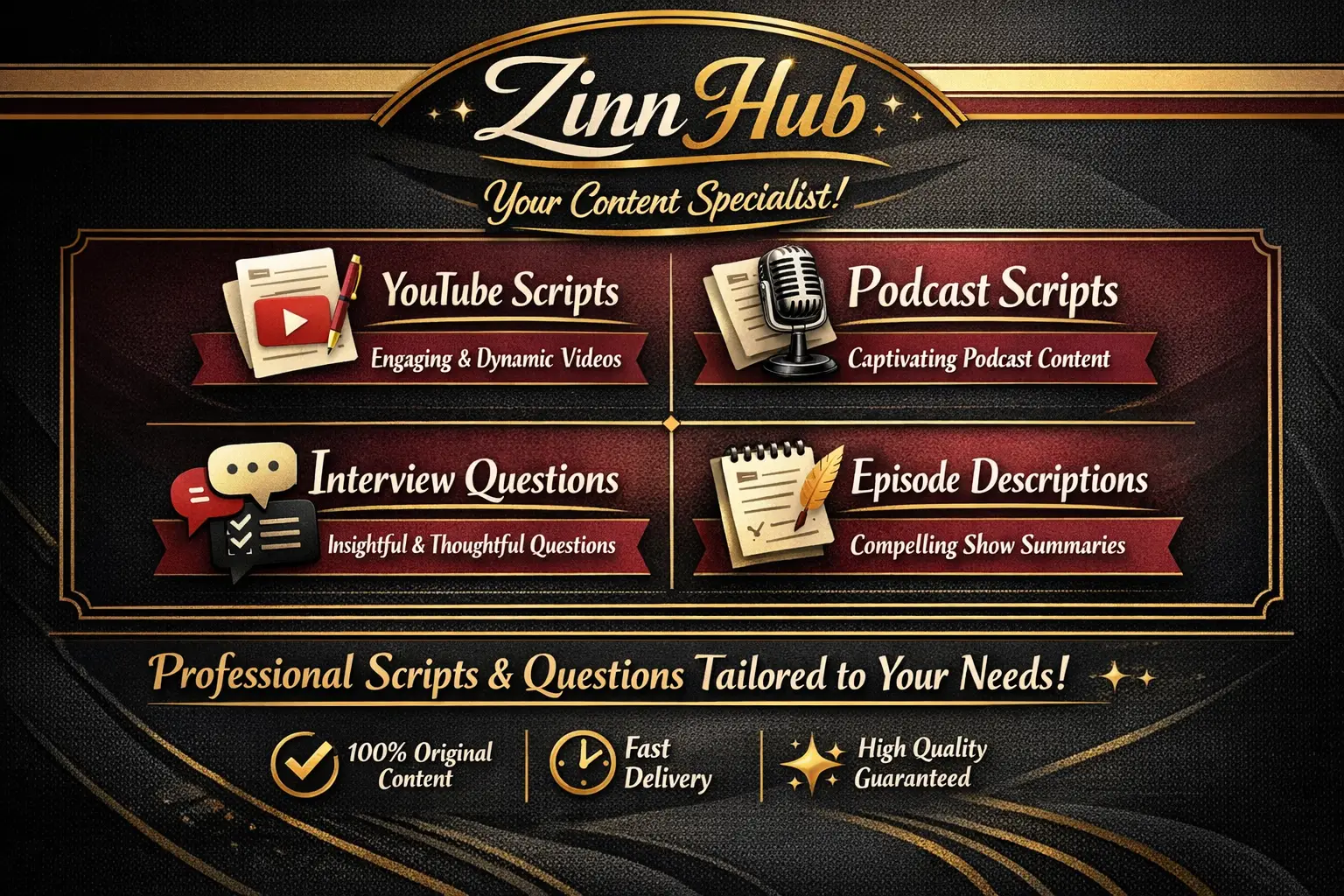 Provide Youtube, Podcast Scripts, Interview Questions And Episode Description 1 Provide Youtube