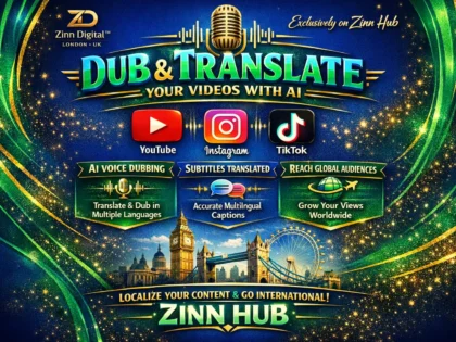 dub and translate your youtube